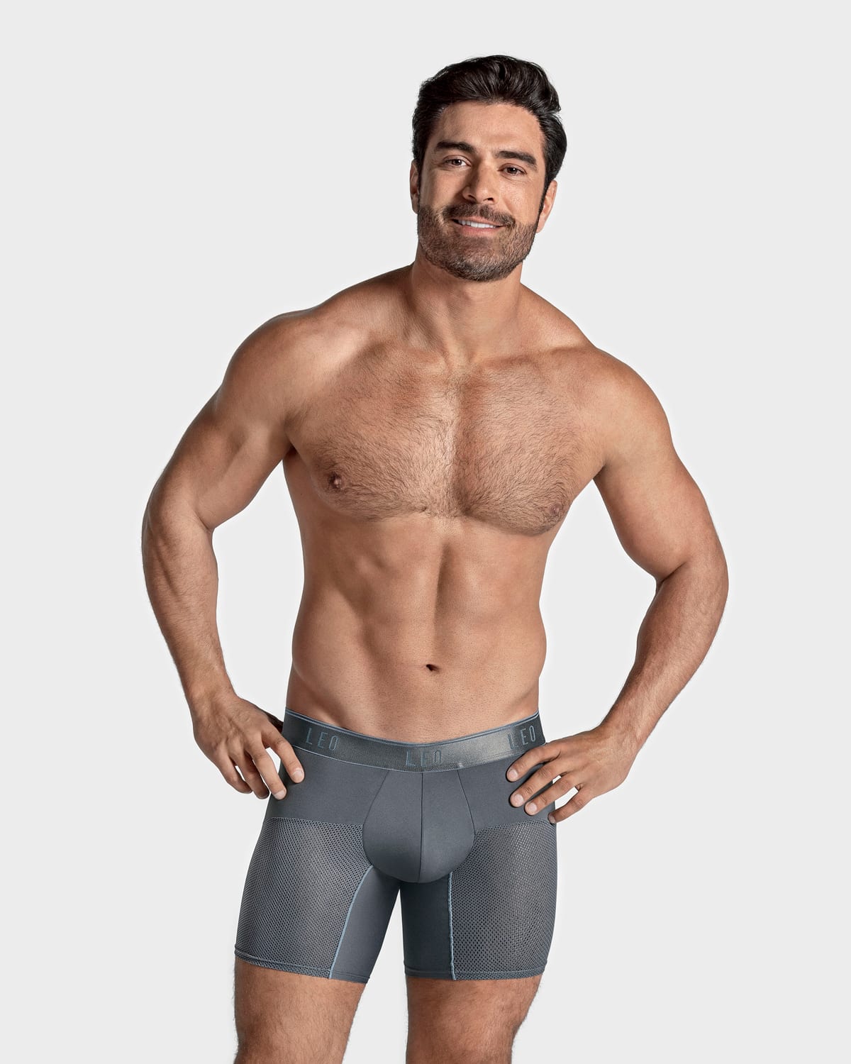 Breathable High-Tech Mesh Boxer Briefs with Ergonomic Support Pouch - Perfect for Gym, Running & Everyday Comfort