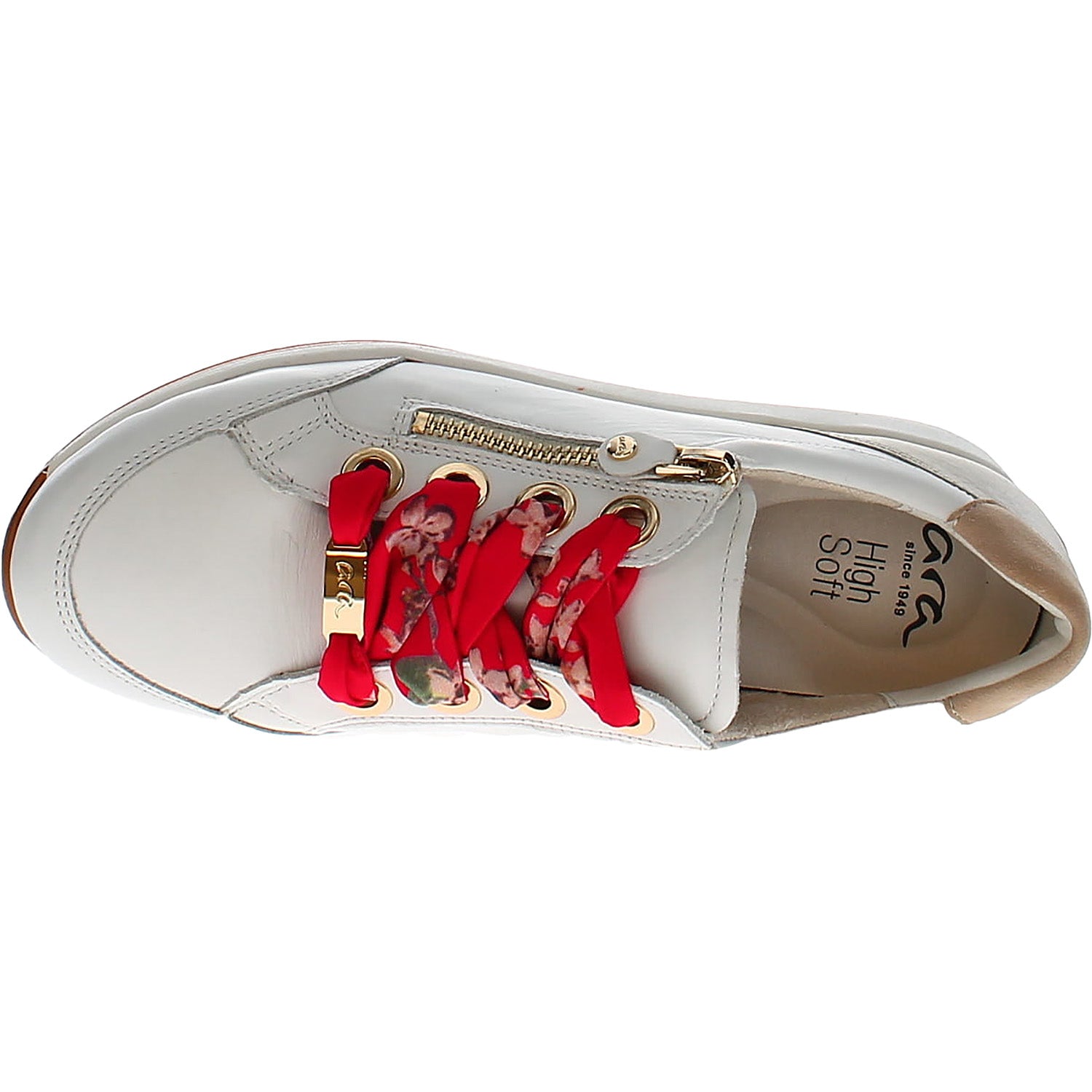 Ara Ollie Women's Casual Sneakers - Comfortable Walking Shoes for Women - Lightweight & Breathable for Daily Wear, Workout, and Travel