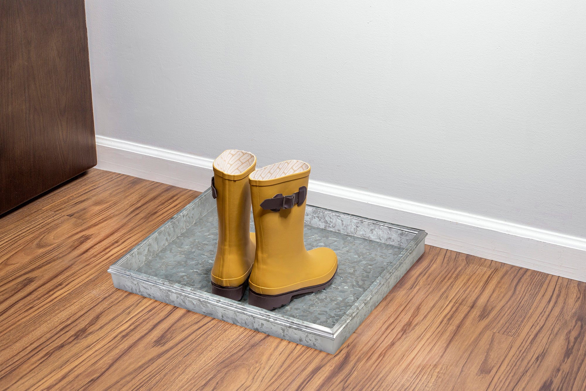 20 Classic Boot Trays for Entryway - Durable Shoe Drying Mat for Wet & Muddy Boots - Perfect for Home, Garage & Mudroom Organization