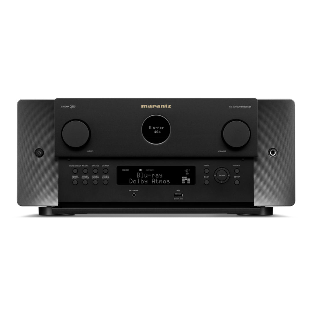 Marantz Cinema 30 Reference 11.4 Channel AV Receiver - Premium Home Theater Sound System for Movies, Music & Gaming