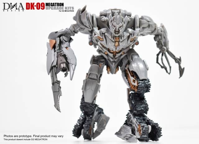 DNA Design DK 09 Upgrade Kit for Transformers Studio Series Voyager Megatron - Bonus Add On Parts for Enhanced Display & Customization - Perfect for Collectors & Action Figure Enthusiasts