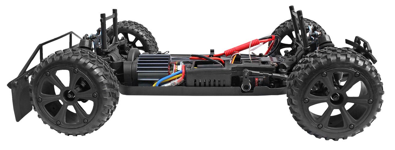Redcat Racing Blackout SC 1/10 Scale Electric Short Course Truck - Waterproof Off-Road RC Car with Brushless Motor - Perfect for Backyard Racing & Off-Road Adventures