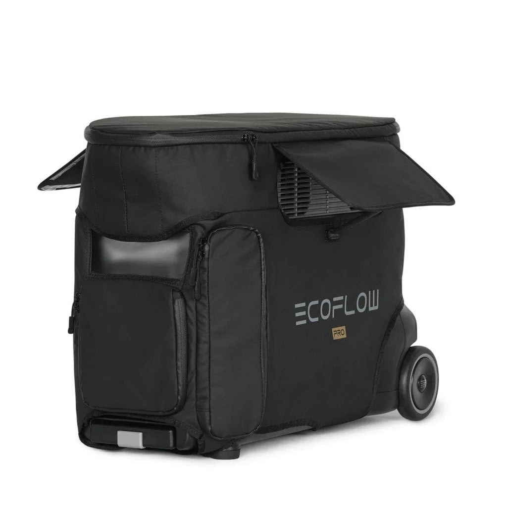 EcoFlow DELTA Pro Portable Power Station Carrying Case - Durable Protective Cover for Outdoor Camping, RV Trips & Emergency Power Backup