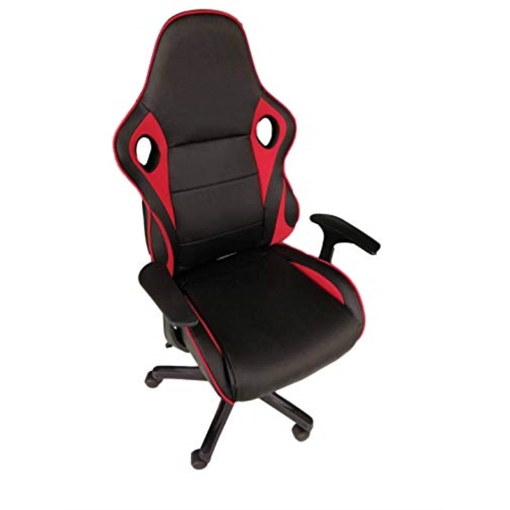 HAWK SERIES 1107 Ergonomic Gaming Chair - Black & Greenish Yellow - High Back Racing Style with Lumbar Support - Perfect for PC, PS4, Xbox Gaming & Home Office Use