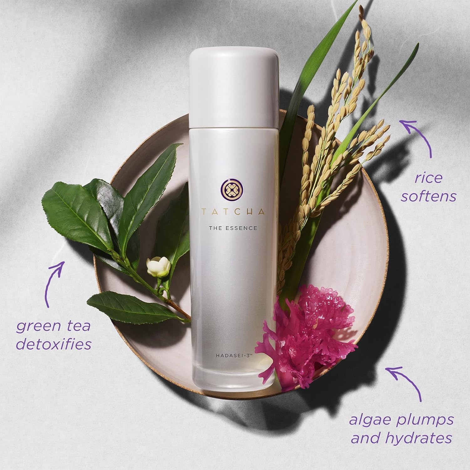 Tatcha The Essence Oil-Free Moisturizing Serum with Green Tea - Hydrating & Skin Softening Facial Treatment for Dry & Sensitive Skin - 5.1 oz / 150ml - Perfect for Daily Skincare Routine & Nighttime Hydration