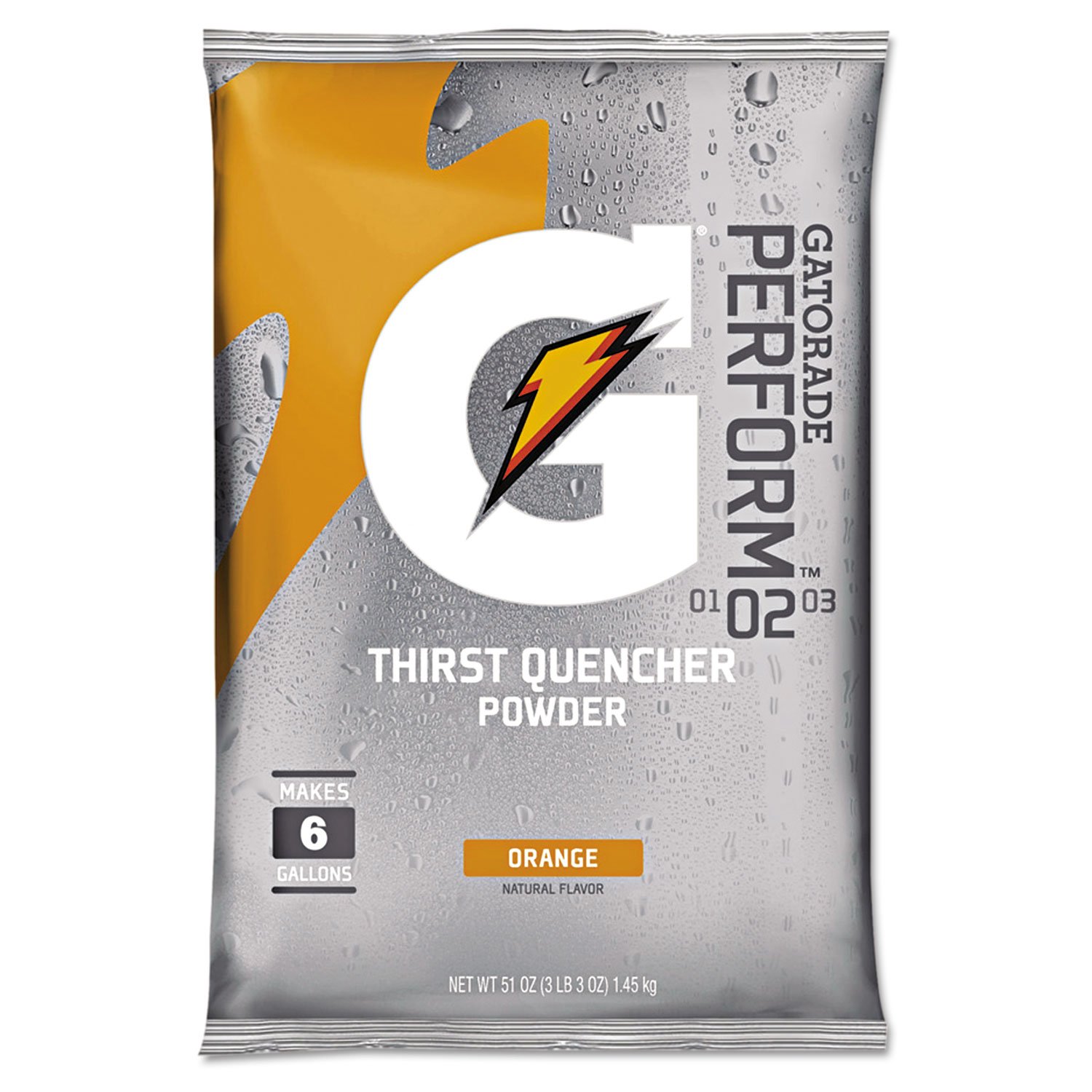 Gatorade Original Orange Powdered Drink Mix - 51oz (14 Packets per Carton) | Electrolyte Sports Drink for Hydration & Energy - Perfect for Workouts, Running, and Outdoor Activities