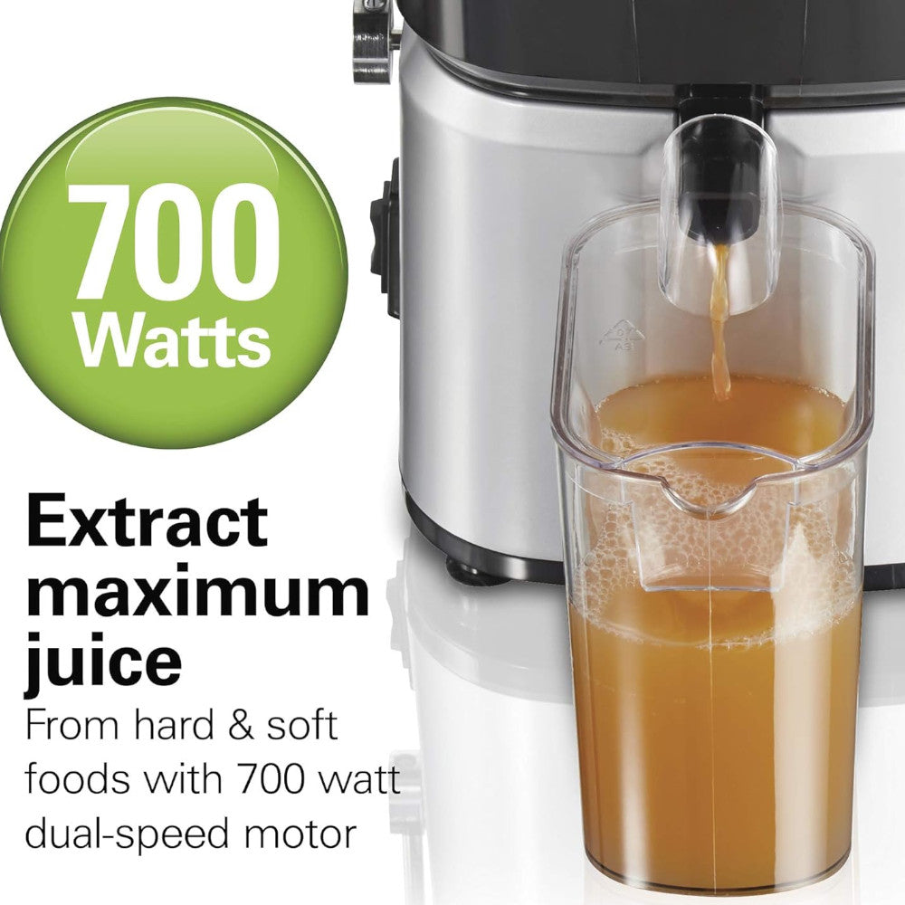 Best Hamilton Beach Whole Fruit Juicer Machine 67840 - Centrifugal Juice Extractor for Fresh Orange, Apple & Carrot Juice - Perfect for Home Kitchen & Healthy Lifestyle