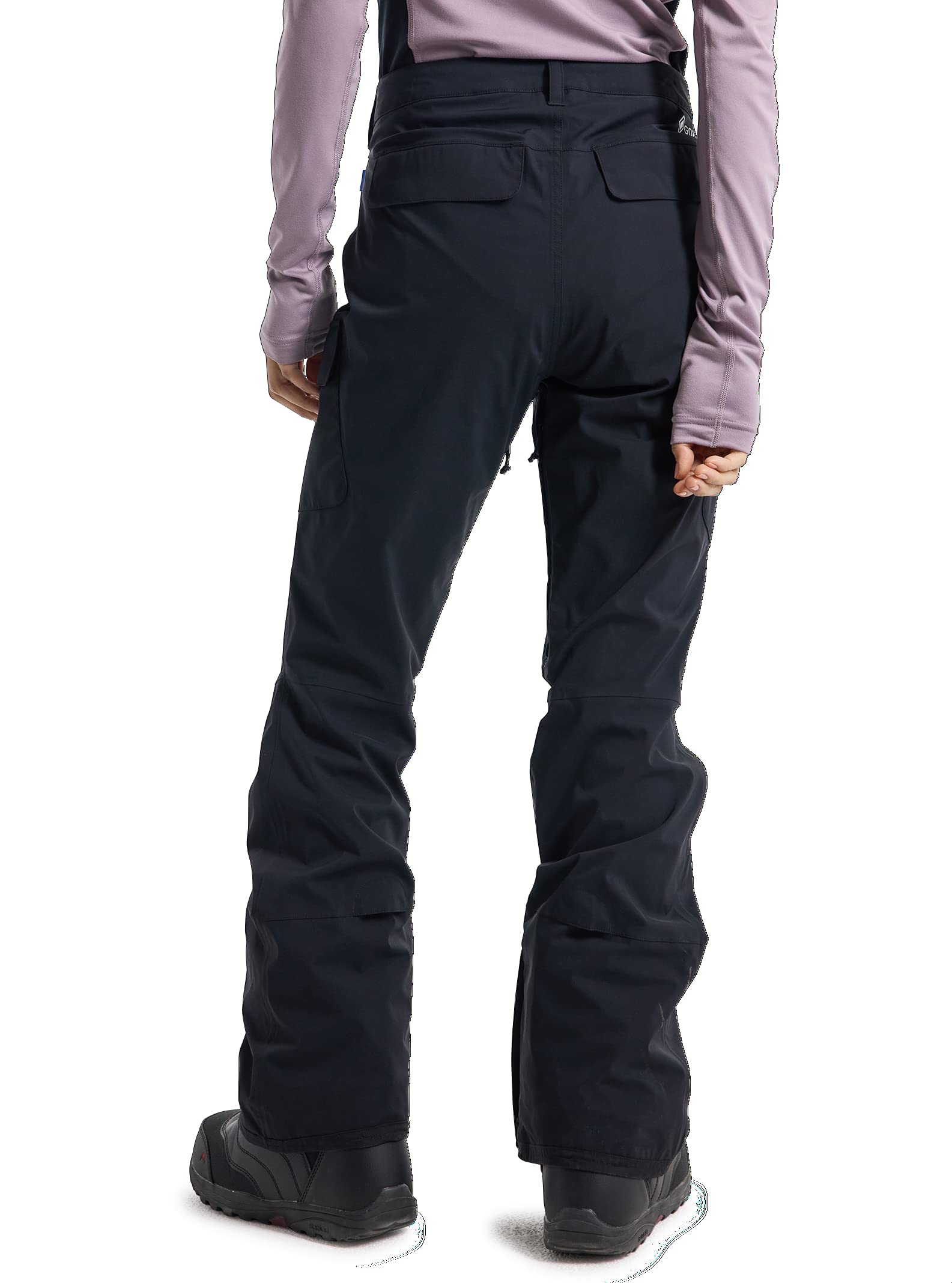 Burton Women's Gloria Gore-Tex 2L Waterproof Snow Pants (Tall) - Insulated Winter Ski Pants for Snowboarding & Outdoor Activities