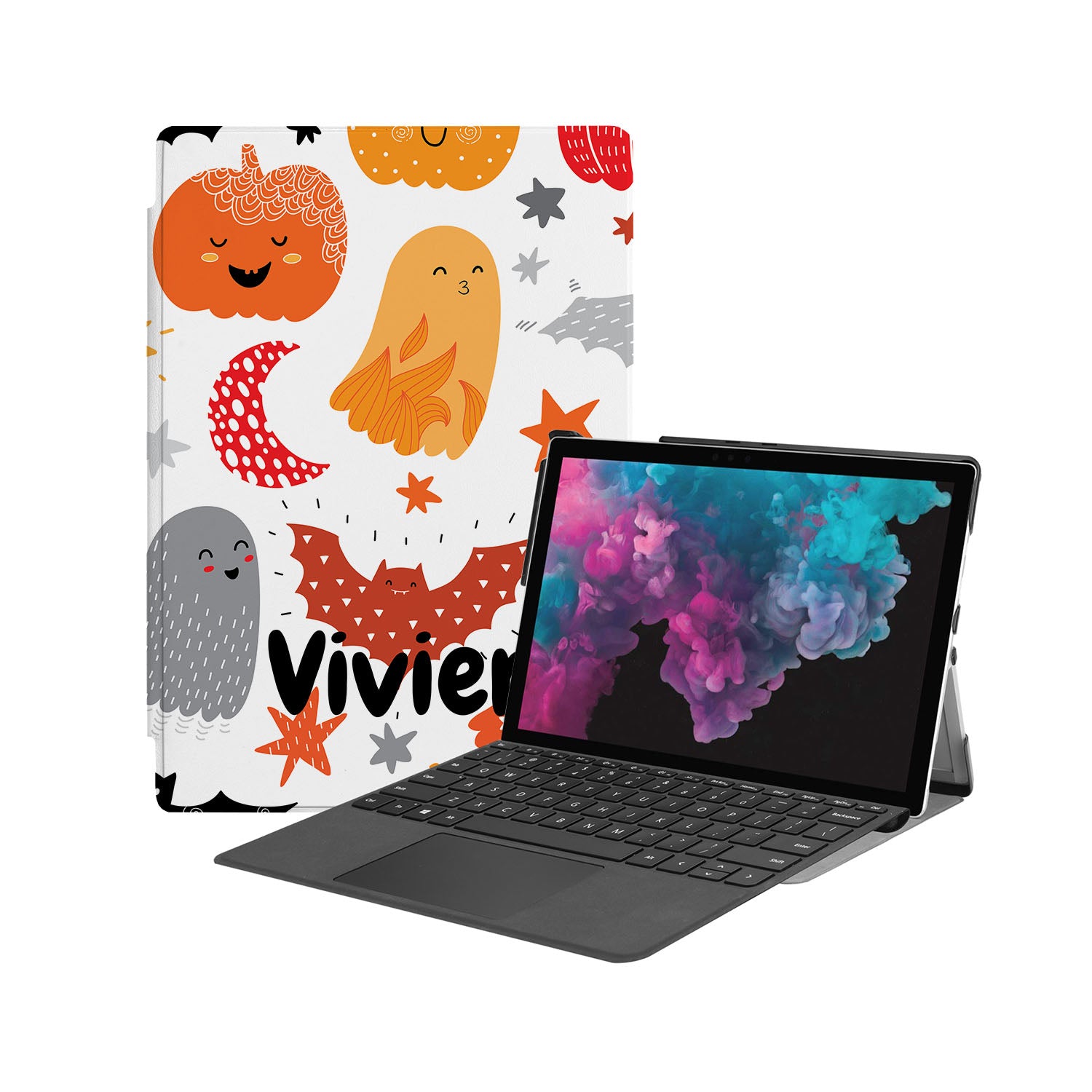 Microsoft Surface Case - Durable Protective Cover for Surface Pro/Book/Laptop - Halloween Edition - Perfect for School, Work & Travel