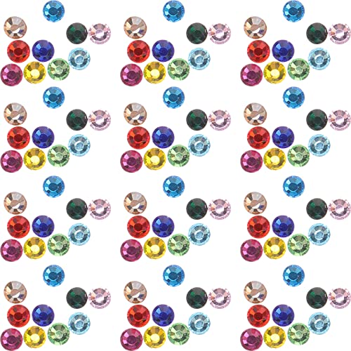 1440pcs Nail Charms Rhinestones for Manicure - DIY Nail Art Decorations & Embellishments - Perfect for Nail Salon, Home Manicure, and Party Nail Designs