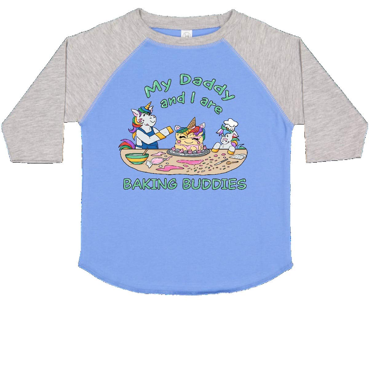 My Daddy and I are Baking Buddies Toddler T-Shirt - Cute Father & Son Matching Baking Outfit for Kids - Perfect for Cooking, Baking, and Family Bonding Activities