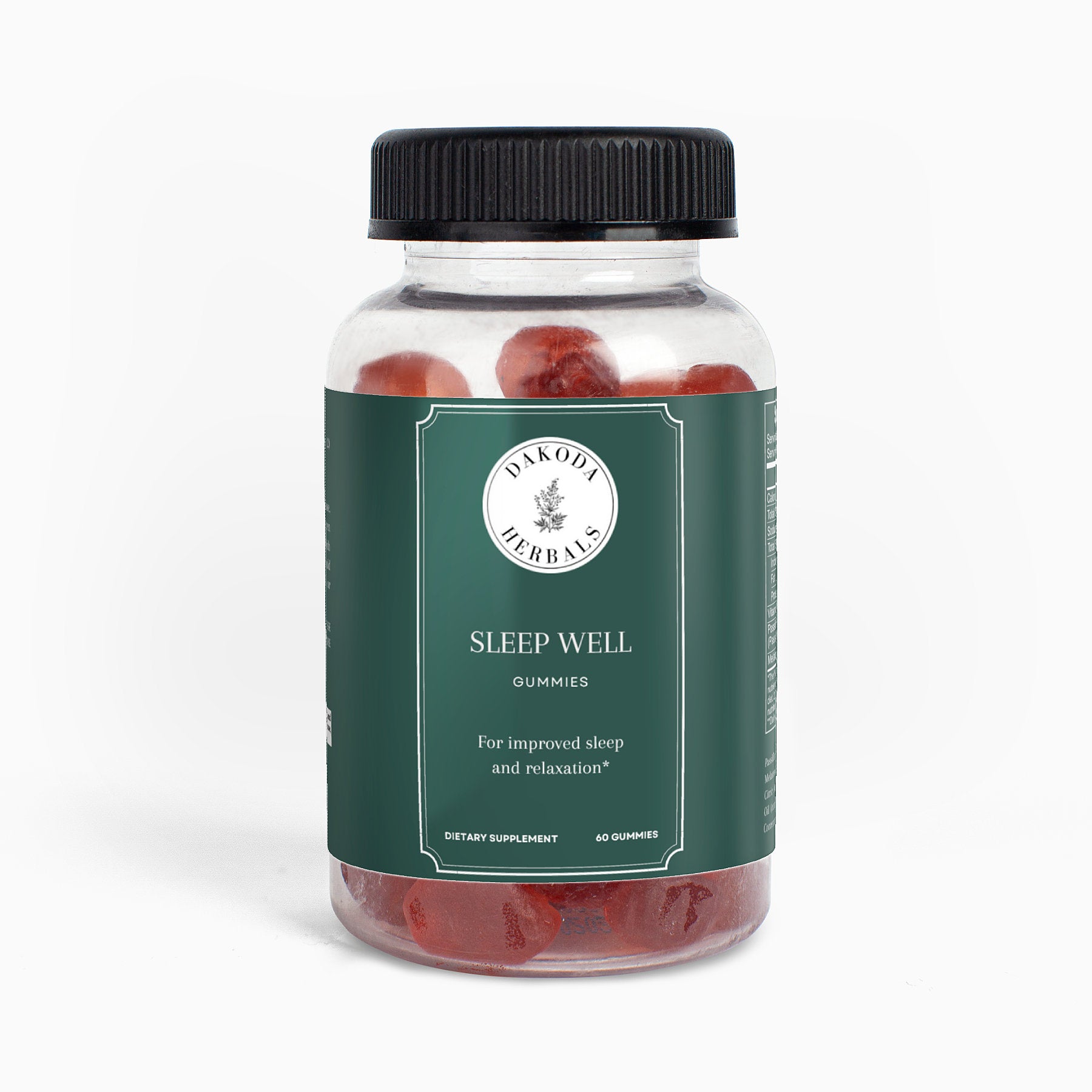 Sleep Well Gummies for Adults - Natural Melatonin Sleep Aid for Better Rest - Perfect for Nighttime Relaxation & Stress Relief