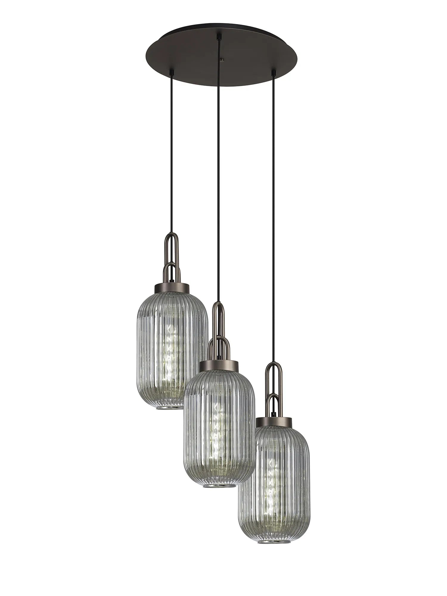 Antique Silver/Matt Black Smoked