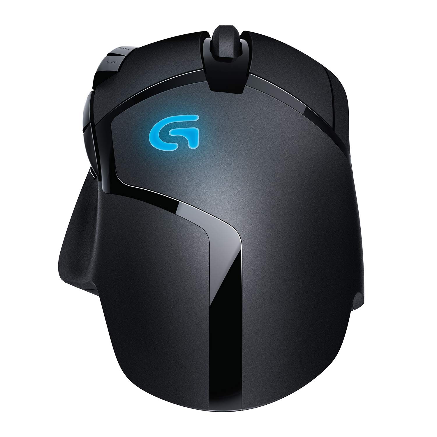 Logitech G402 Hyperion Fury Wired Gaming Mouse - 4000 DPI High Precision Optical Sensor, Ultra-Light Ergonomic Design, 8 Programmable Buttons - PC & Mac Compatible (Black) - Perfect for FPS Games, Esports, Office Work, Home Use, Streaming & Video Editing - Best Gaming Mouse for Enthusiasts & Content Creators - Ideal for Competitive Gaming, Work from Home & Professional Setups