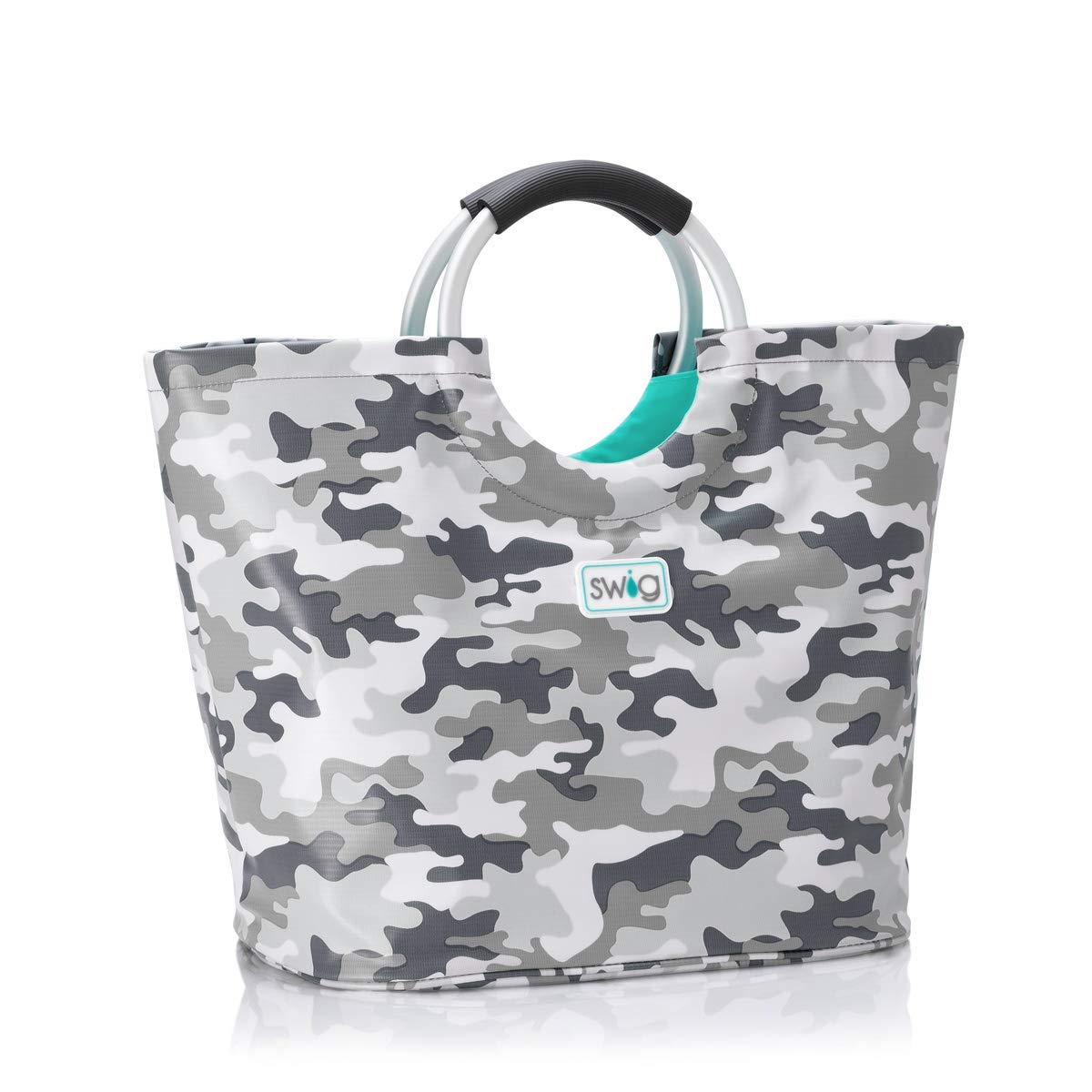 Swig Life Loopi Tote Bag - Large Lightweight Waterproof Beach Bag & Utility Tote for Women - Perfect for Pool, Gym, Shopping & Travel Accessories