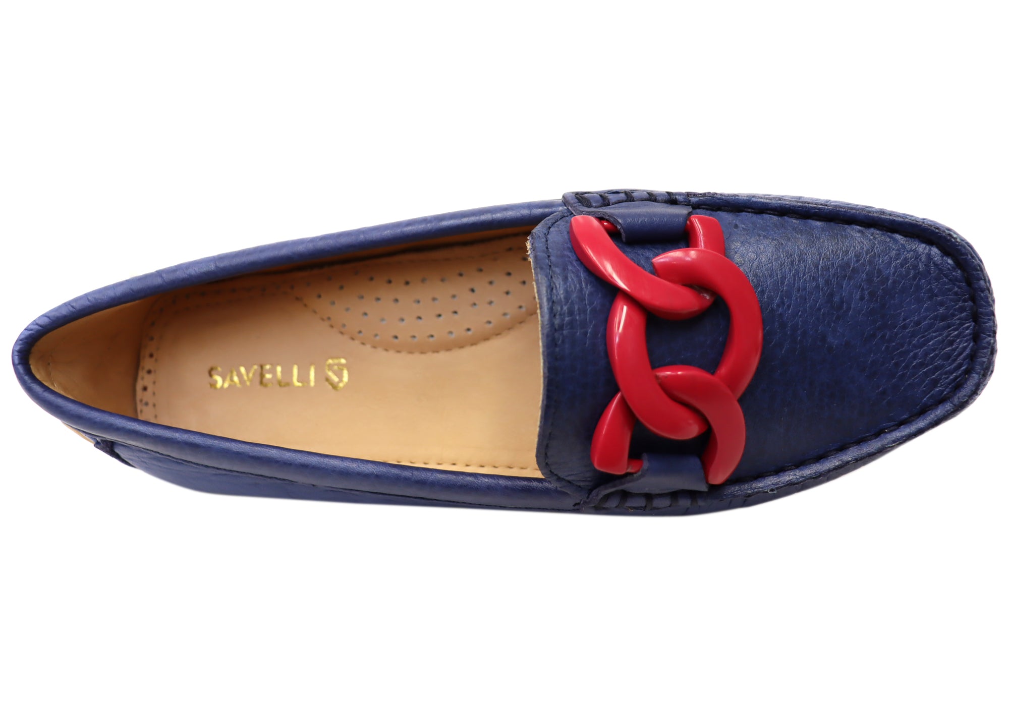 Savelli Emile Women's Comfortable Leather Loafers - Handmade in Brazil - Perfect for Work, Travel & Casual Wear