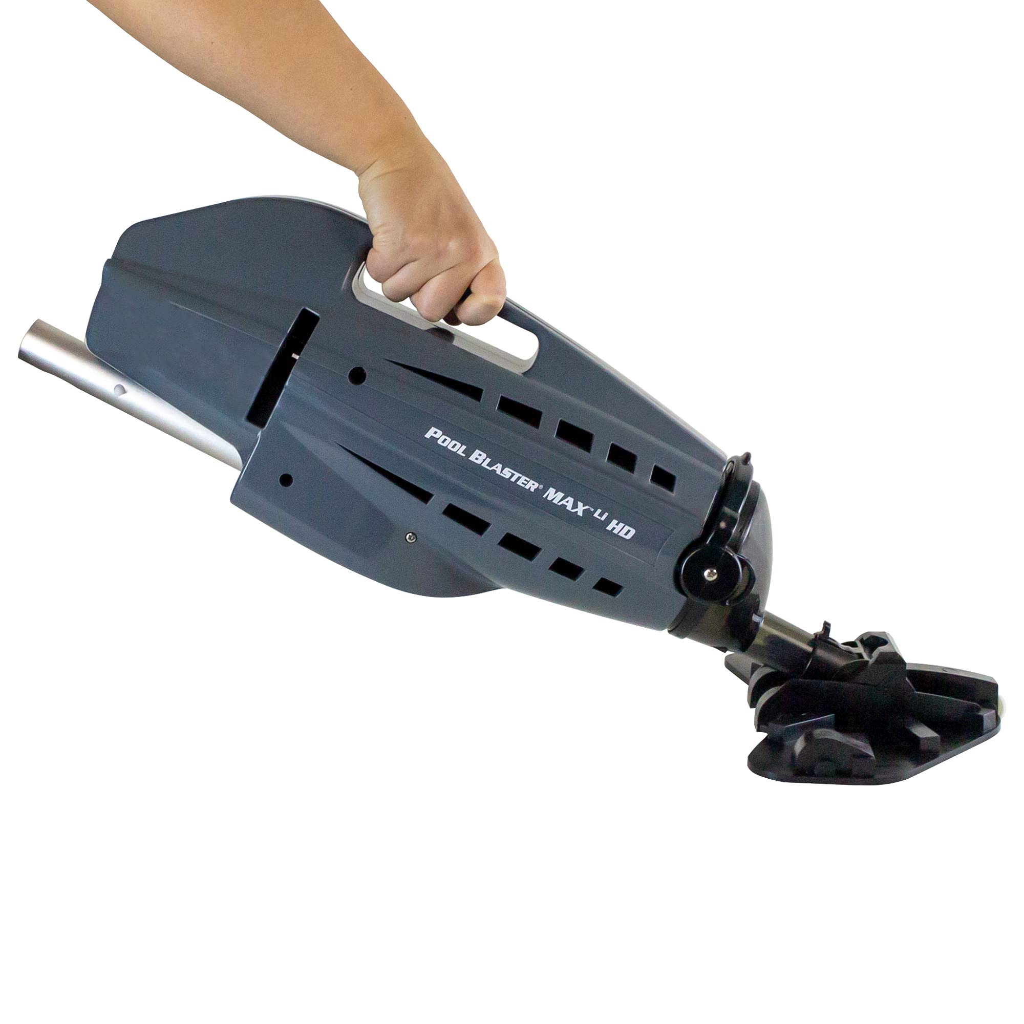 POOL BLASTER Max HD Cordless Pool Vacuum - Powerful Handheld Rechargeable Pool Cleaner for Inground & Above Ground Pools | Heavy-Duty Cleaning with High Capacity | Hoseless Design by Water Tech | Perfect for Quick Pool Maintenance & Spot Cleaning