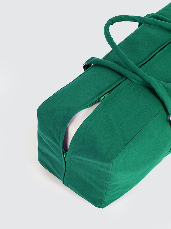 GOTS Certified Organic Cotton Yoga Bag - Eco-Friendly Yoga Equipment Storage for Studio & Travel - Perfect for Yoga Mats, Blocks, and Accessories