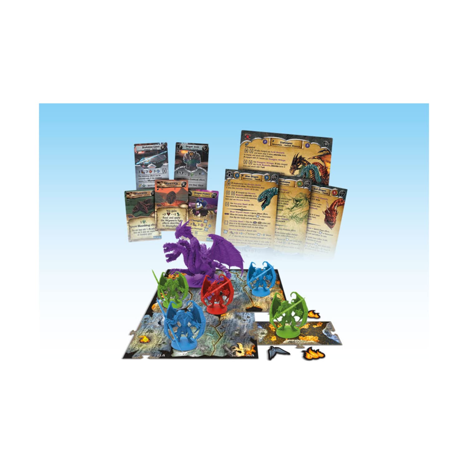 Sword & Sorcery: Vastaryous' Lair Board Game - Ares Games AREGRPR104 Fantasy Adventure Strategy Game for Adults & Teens - Perfect for Game Nights & RPG Enthusiasts