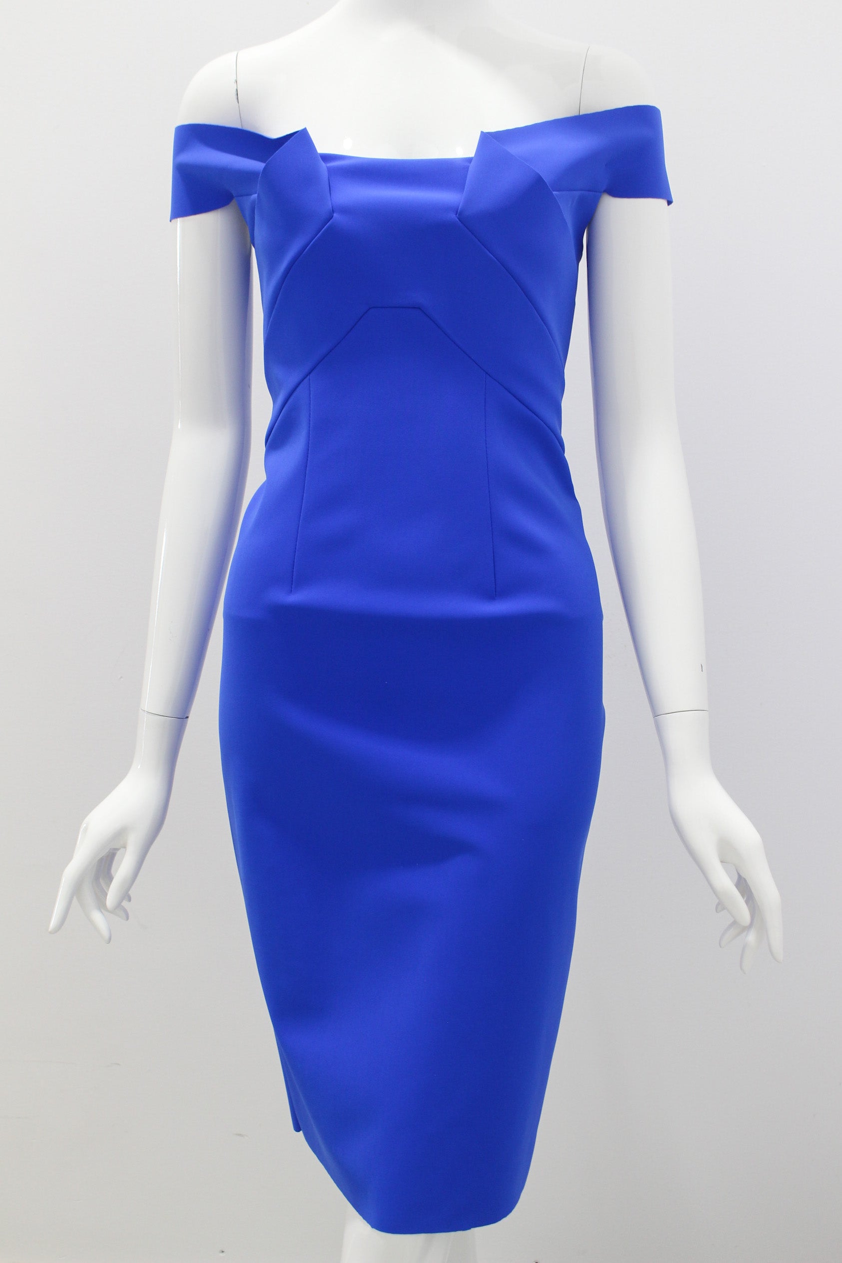 Frascara Stretchy Bonded Jersey Dress - Comfortable & Flattering Fit for Casual Wear, Office, and Evening Outings
