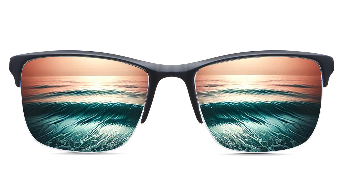 Dillon Men's Prescription Polarized Sunglasses - UV Protection, Anti-Glare for Driving, Fishing & Outdoor Activities
