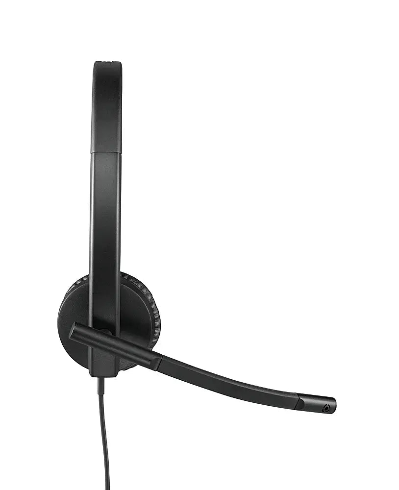 Logitech H570e USB Stereo Headset with Noise-Canceling Mic - Comfortable Office Headphones for PC, Laptop, Call Center & Remote Work