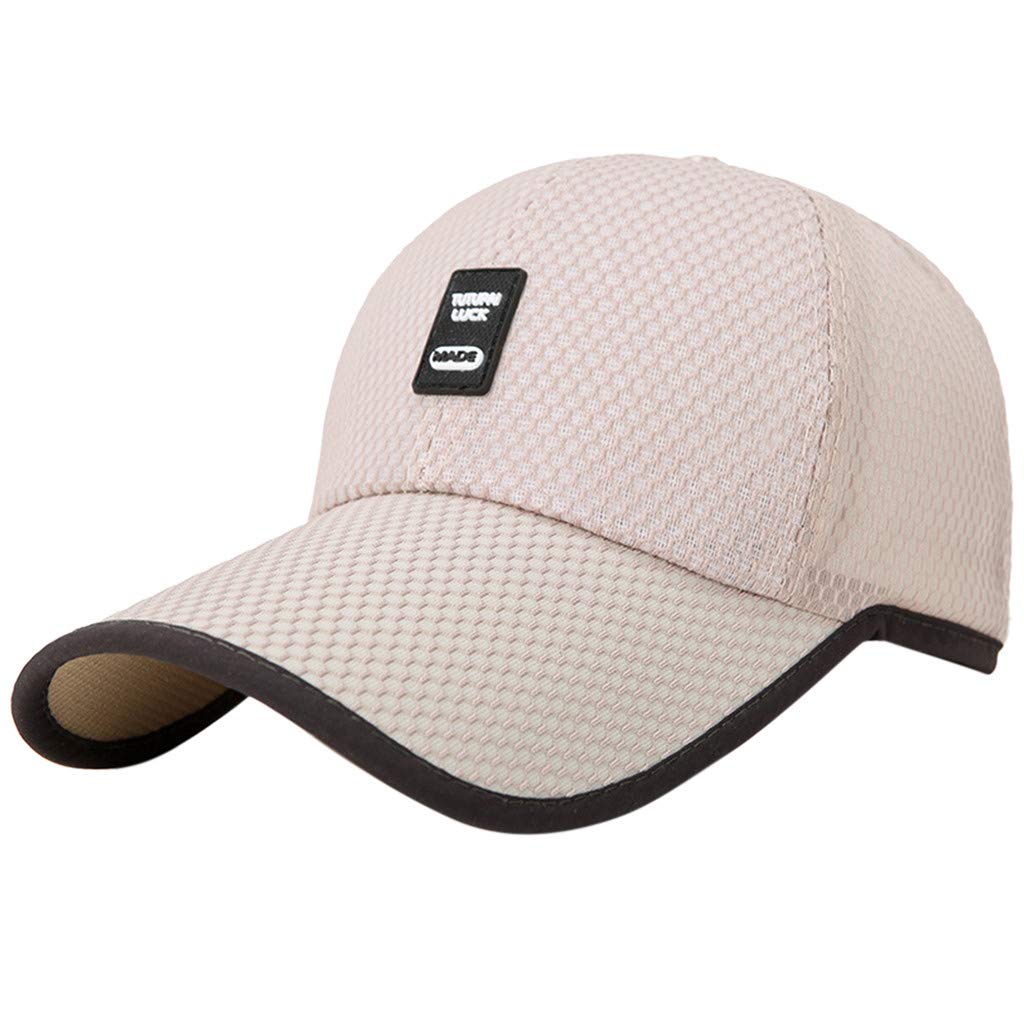 Adjustable Unisex UV Protection Baseball Cap - Summer Sun Hat for Men & Women, Fashionable Peaked Hat for Beach, Outdoor Sports & Daily Wear