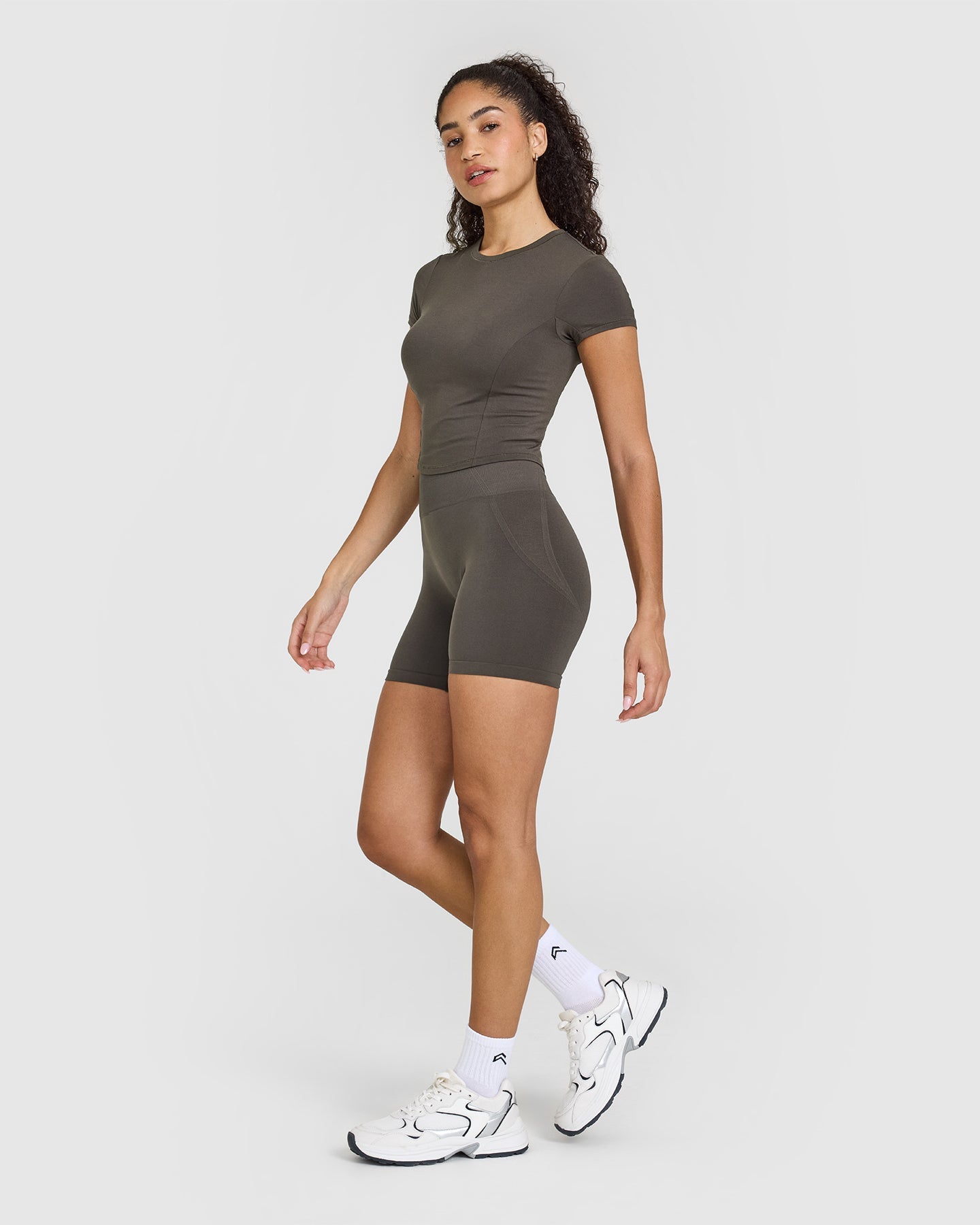 Mellow™ Soft Mid Short Sleeve T-Shirt for Men & Women | Comfortable Cotton Tee in Deep Taupe | Casual Wear, Lounge & Everyday Outfits