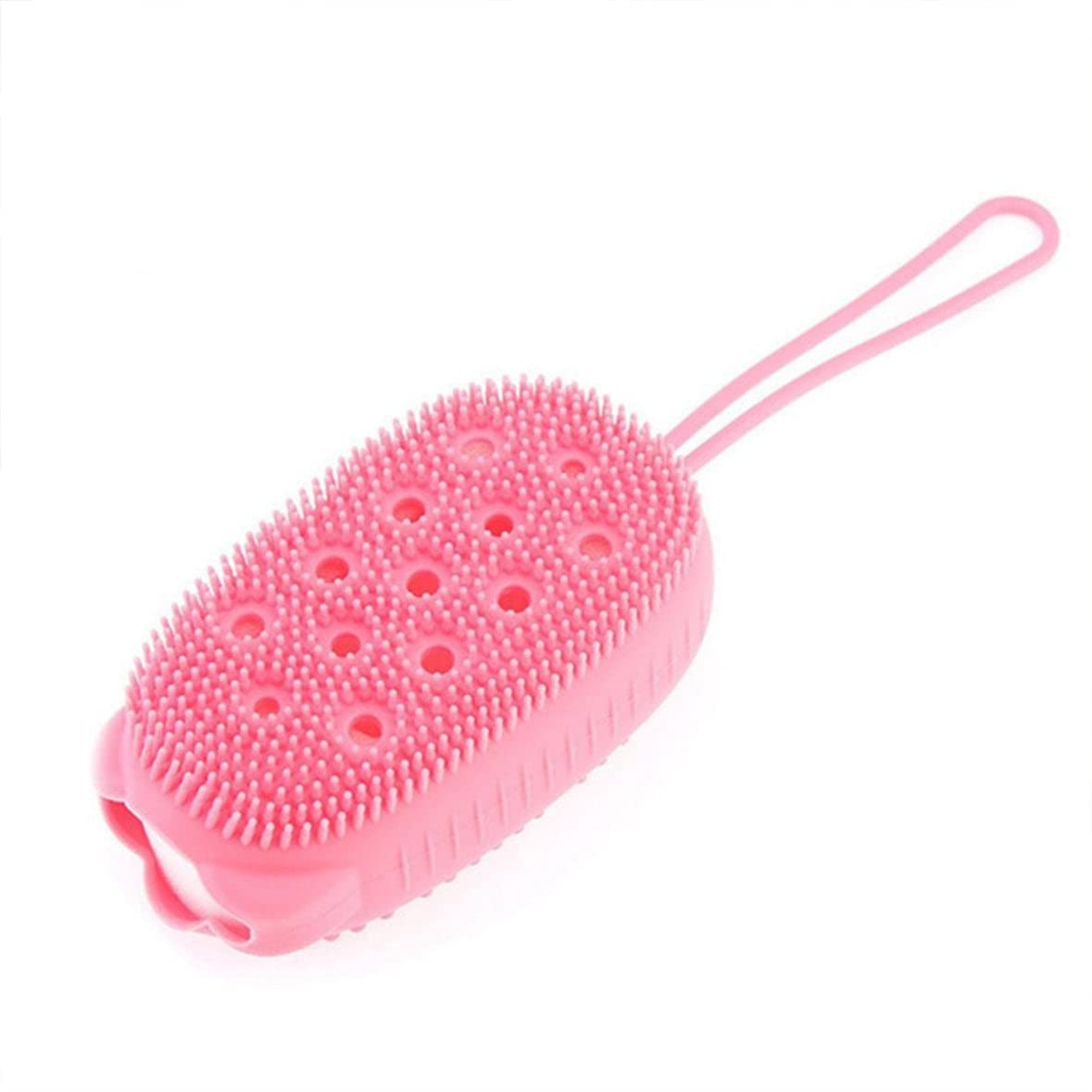 Premium Silicone Bubble Bath Scrubber (2-Pack) - Quick Foaming Body Brush for Exfoliating & Massage | Soft Bathroom Cleaning Tool for Spa, Shower & Relaxation