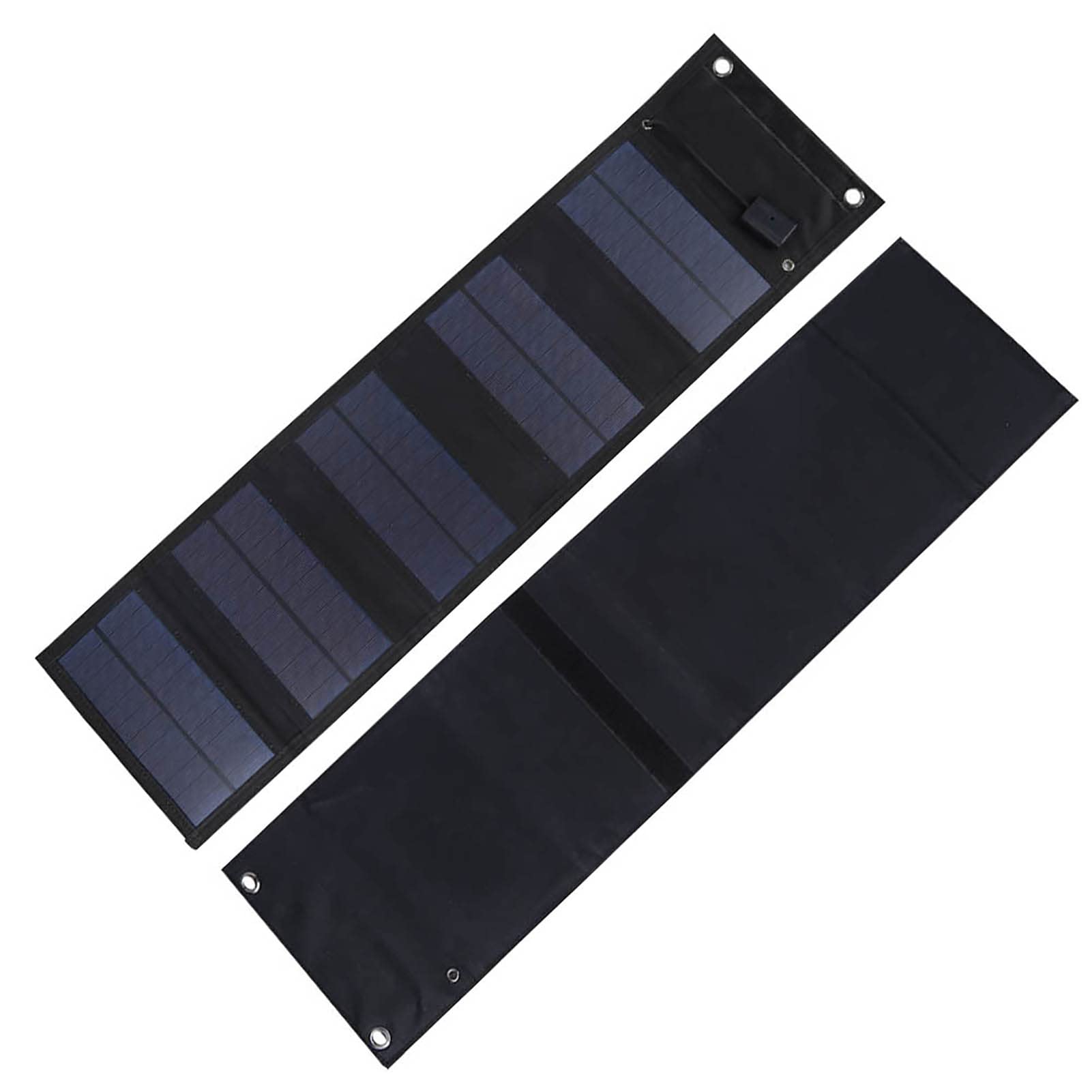 Foldable 20W Solar Panel Portable Charger - Waterproof Solar Charger for Camping, Hiking & Travel - Compatible with iPhone, iPad, Tablets & 5V Devices - Perfect for Outdoor Adventures & Emergency Power Backup