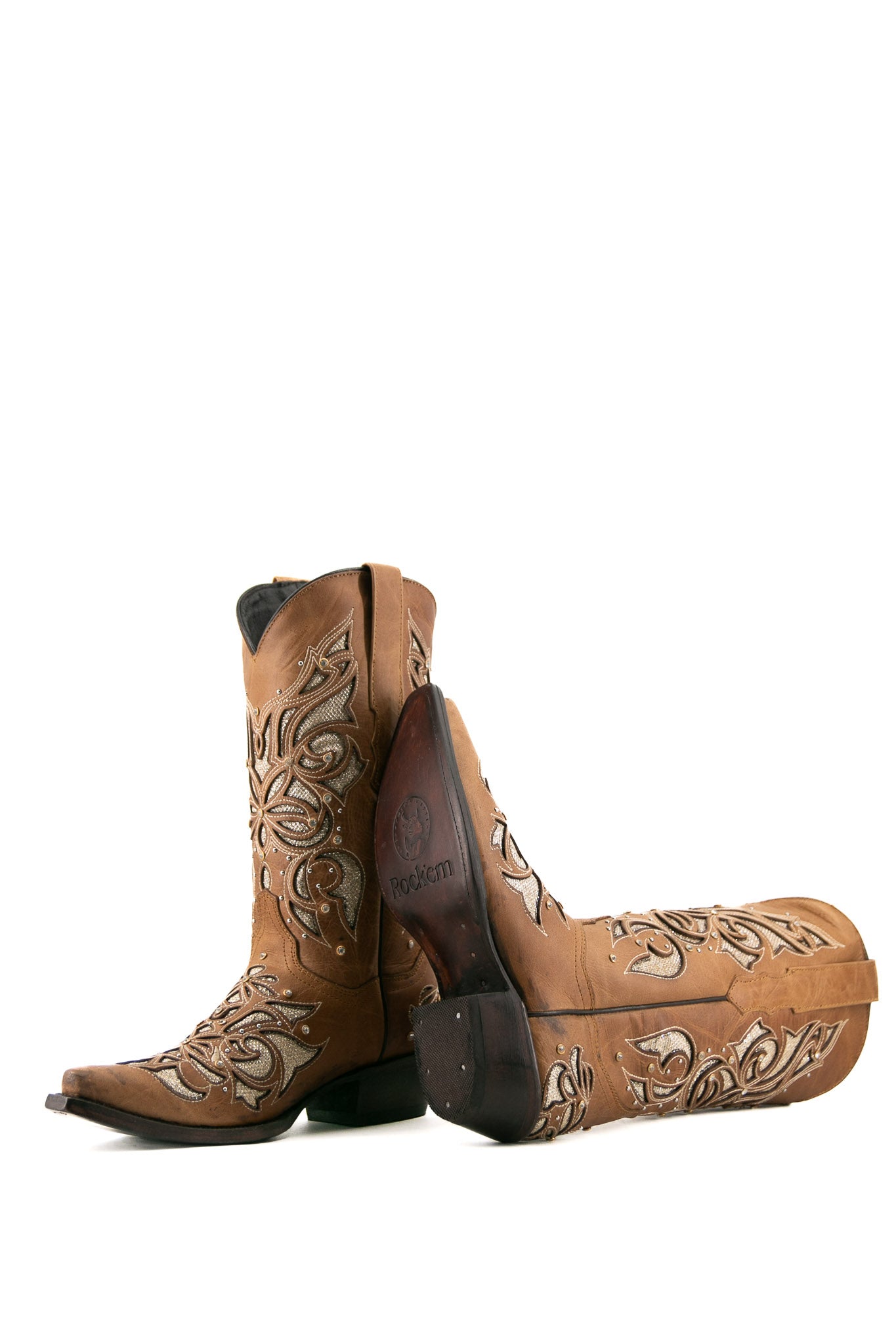 Miranda Snip Toe Cowgirl Boots for Women - Western Style Ankle Boots with Pointed Toe | Perfect for Country Dancing, Rodeos & Casual Outfits
