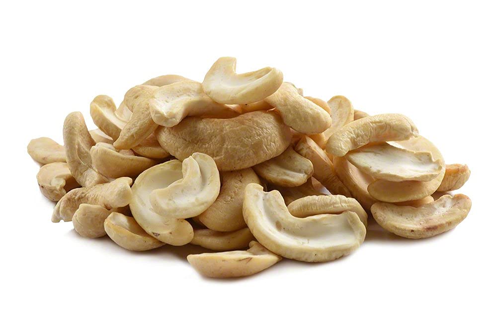 Organic Raw Cashew Pieces 3lb Bulk Bag — Premium Quality, No Salt Added — Perfect for Baking, Snacking & Vegan Recipes