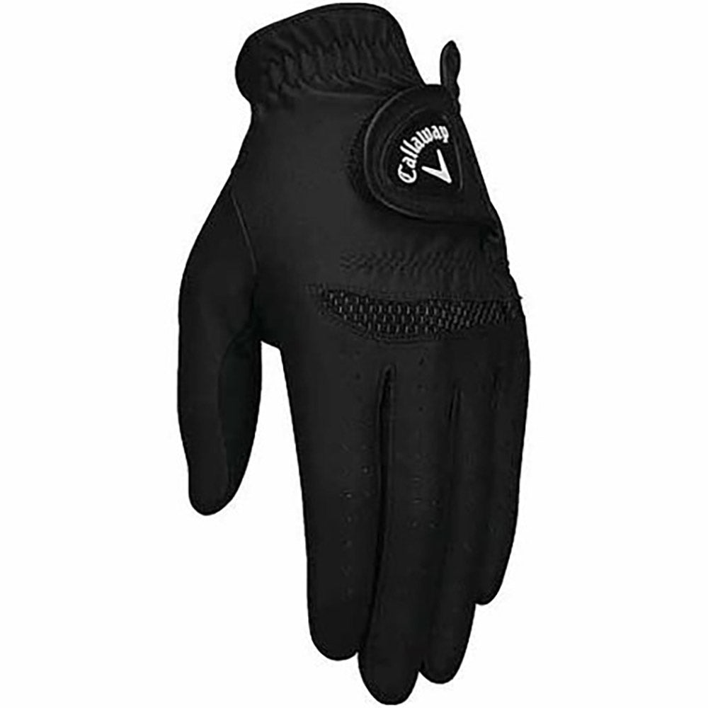 Callaway Opti Grip Men's Golf Gloves Pair - Premium Leather Golfing Gloves for Enhanced Grip & Comfort - Perfect for Driving Range & Tournament Play