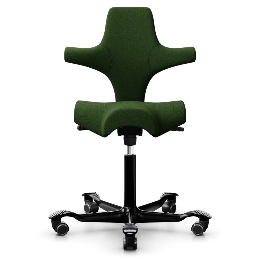 HÅG Capisco 8106 Ergonomic Saddle Chair - Adjustable Height & Tilt for Office & Home Workspace - Perfect for Desk Work, Gaming & Creative Professionals