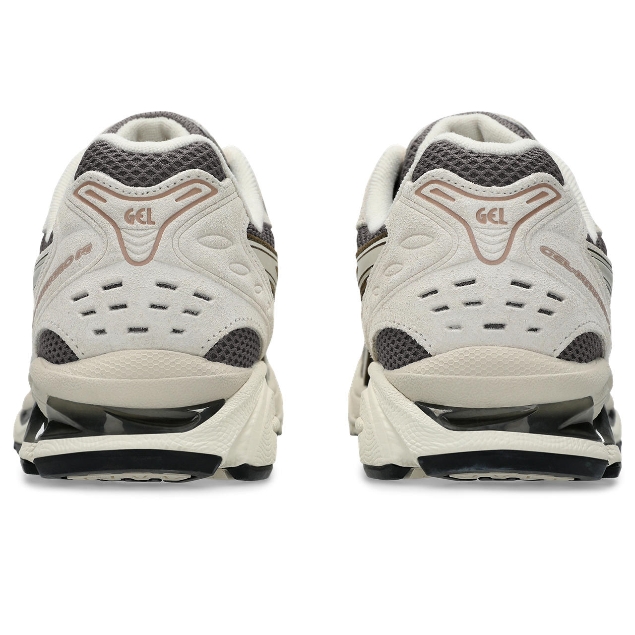 ASICS GEL-KAYANO 14 Running Shoes for Men & Women - Lightweight Cushioned Sneakers in Truffle Grey/Oatmeal Colorway - Perfect for Jogging, Gym Workouts & Casual Wear