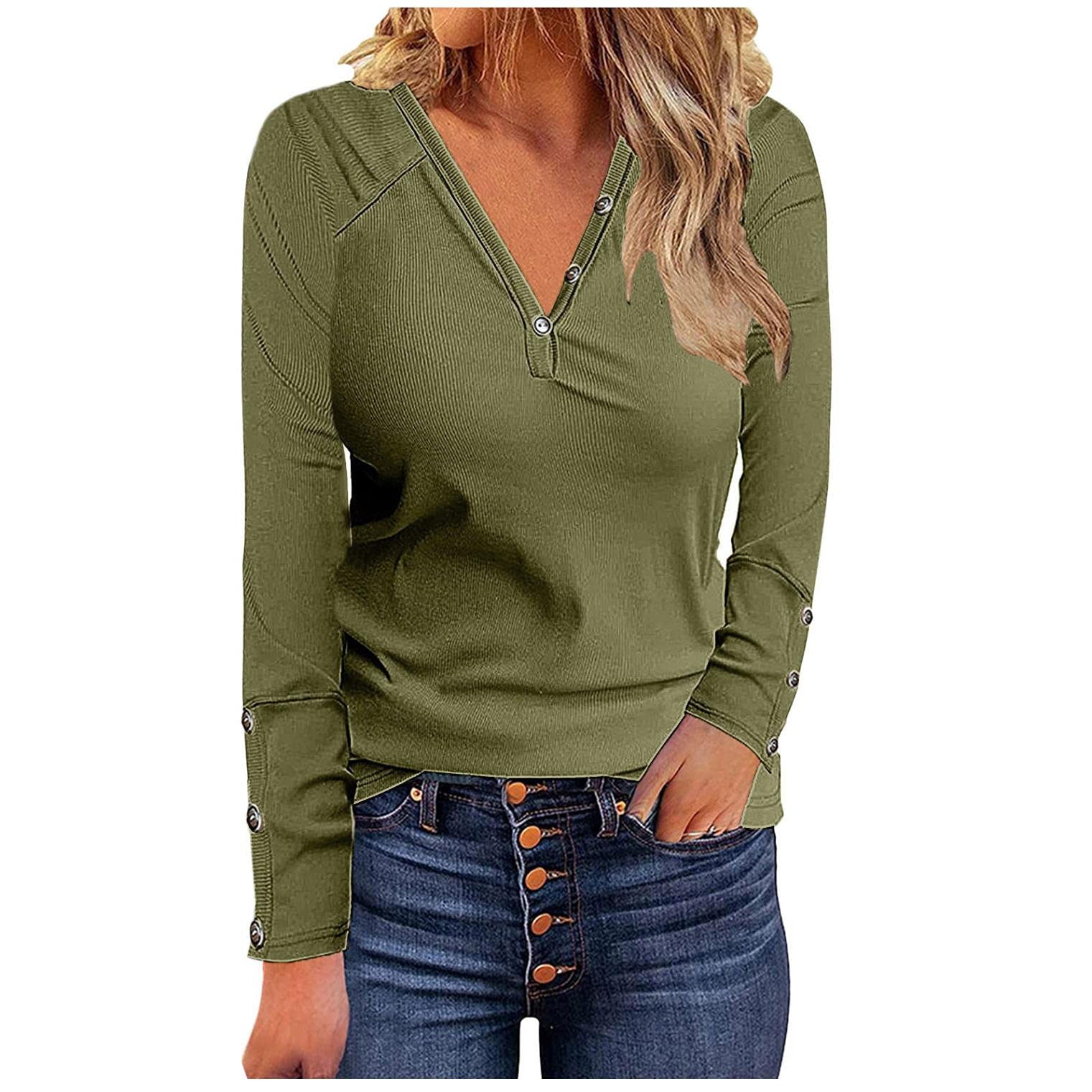 Blue Casual Short Sleeve V-Neck Tops for Women - Plus Size Fall Floral Loose Blouse | Perfect for Everyday Wear, Office Outfits & Weekend Outings