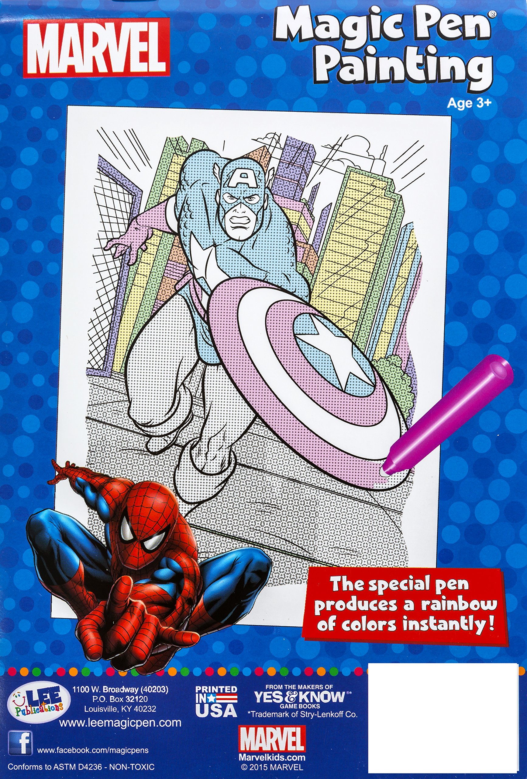 Marvel Super Heroes Magic Pen Painting Set - Creative Art Kit for Kids & Adults | Perfect for DIY Crafts, Home Decor & Gifts