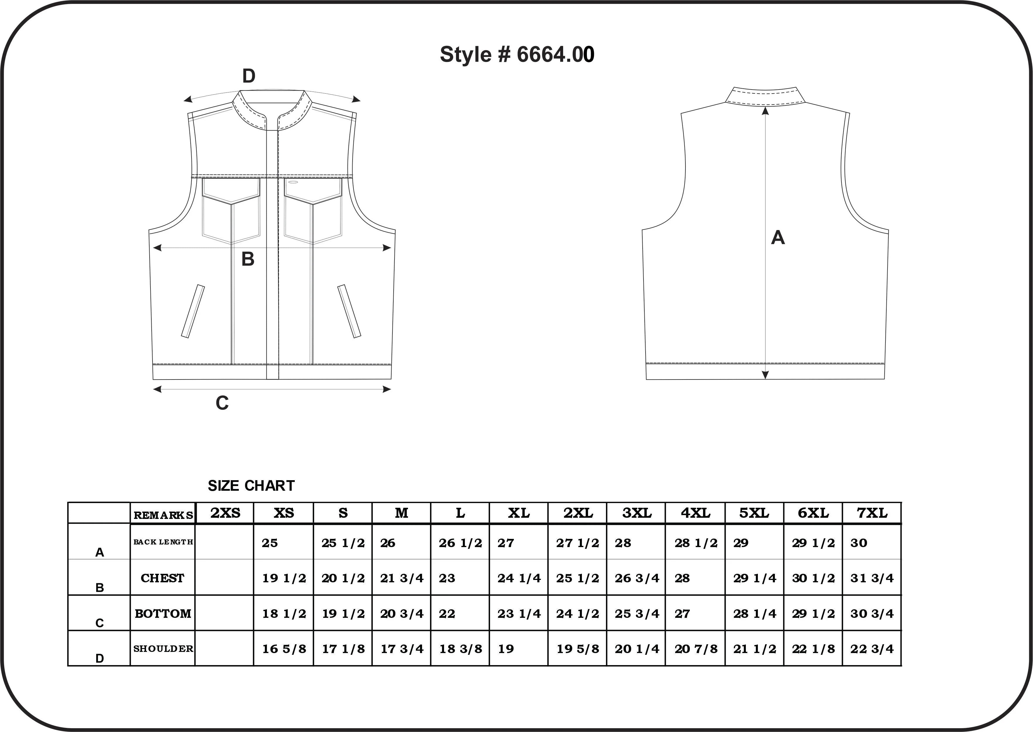 Open Road Men's Flannel Lined Leather Club Vest - Warm Winter Jacket for Outdoor Activities, Motorcycle Riding & Casual Wear
