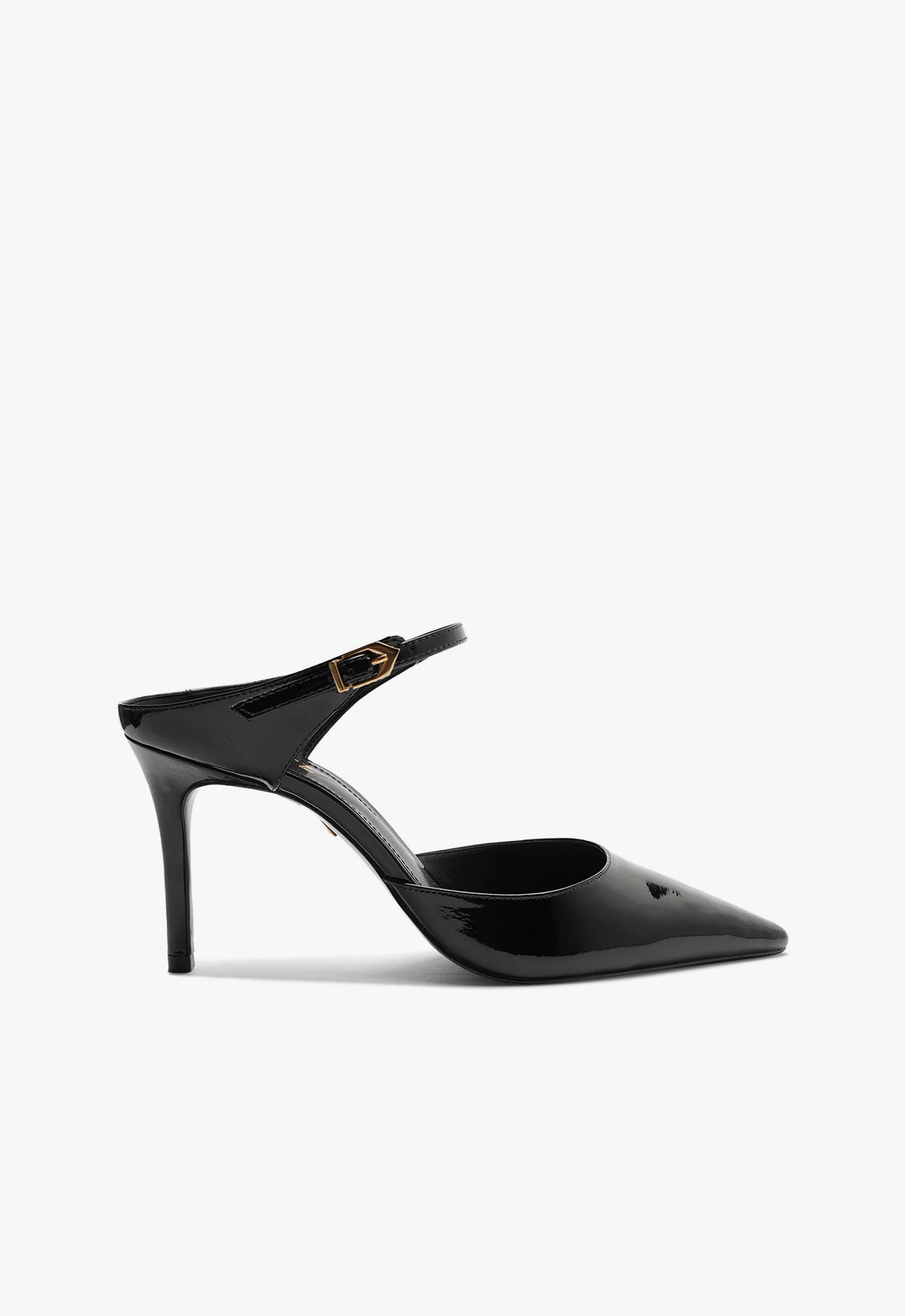 Laura Women's Genuine Leather Mule Pump Shoes - Comfortable Slip-On Heels for Work, Office & Casual Outfits