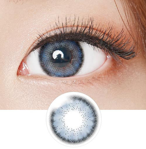 Heimish Blue Monthly Contact Lenses (2 Pack) - Buy 1 Get 1 Free | Comfortable & Breathable for Daily Wear & Special Occasions