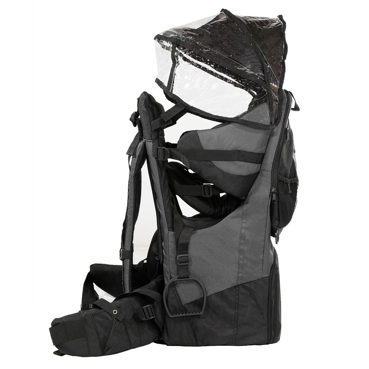 ClevrPlus Deluxe Adjustable Baby Carrier - Ergonomic Infant Backpack for Hiking, Camping & Outdoor Adventures | Hands-Free Parenting Solution for Active Families