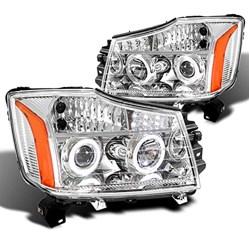 Chrome housing with clear lens