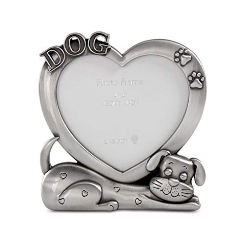 Antique Silver(Heart Dog Frame)