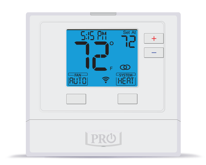 Pro1 T701i WiFi Smart Thermostat - 1H/1C Programmable Digital Temperature Controller for Home, Office & HVAC Systems | Easy Installation & Energy Saving