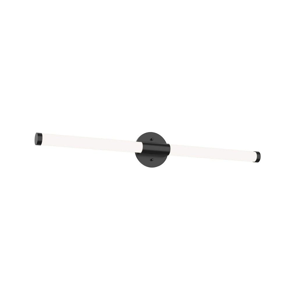 Kuzco Lighting VL18532-BK Akari Vanity LED Light Fixture - Black Modern Bathroom Mirror Light for Makeup & Grooming
