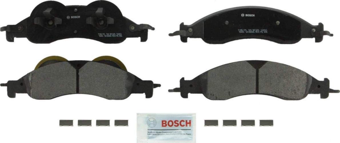 Bosch BP1278 Disc Brake Pads - Premium Replacement Brake Pads for Smooth & Quiet Stopping | Fits Select Vehicles | Perfect for Daily Commuting & Highway Driving