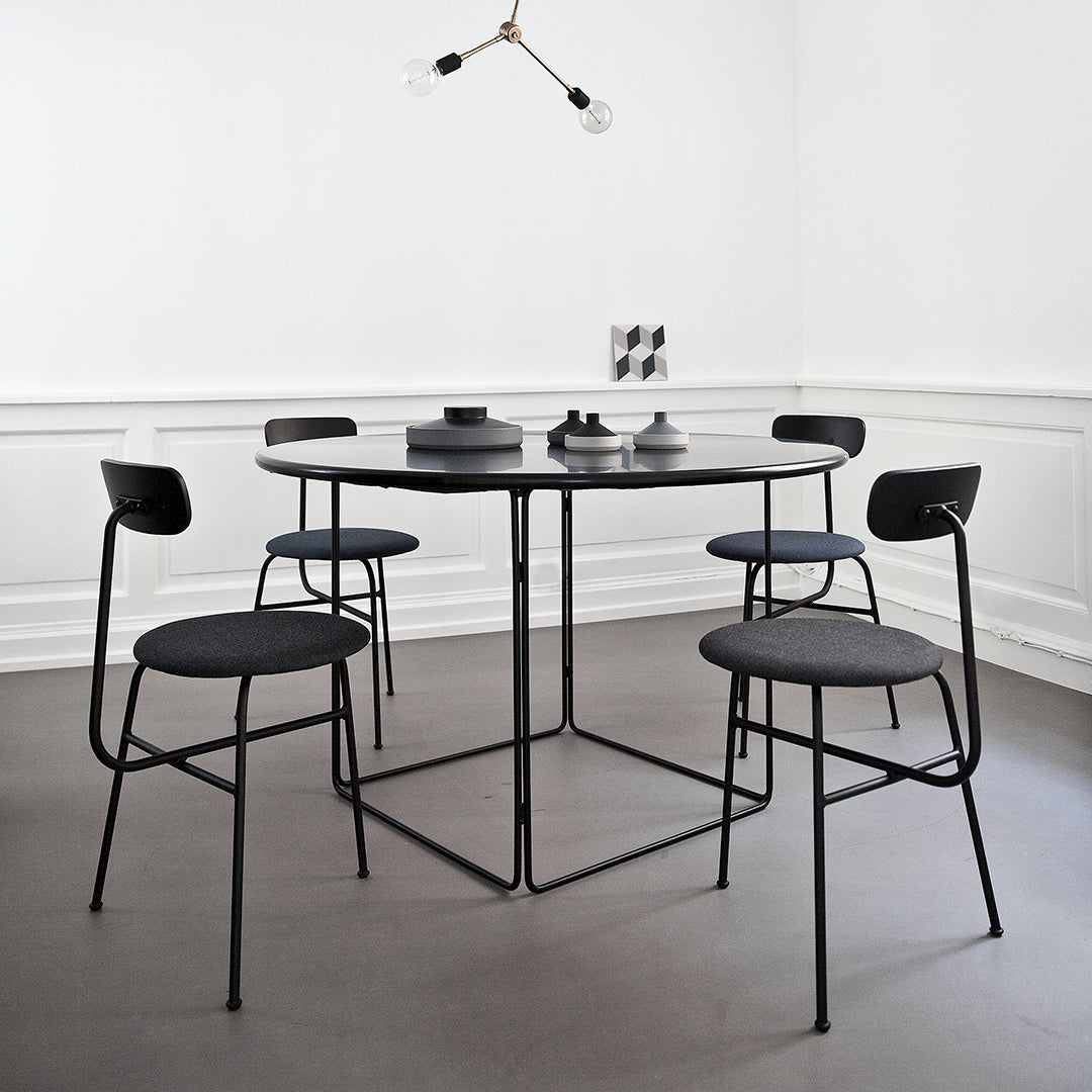 Afteroom Modern Dining Chair - Upholstered Seat for Kitchen, Dining Room & Office - Comfortable & Stylish Home Furniture