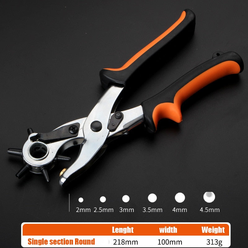 Premium Hole Puncher Tool for Watch Bands & Belts - Adjustable Leather Punch for Straps, Wristbands & Accessories - Perfect for DIY Watch Repair & Belt Resizing at Home or Workshop