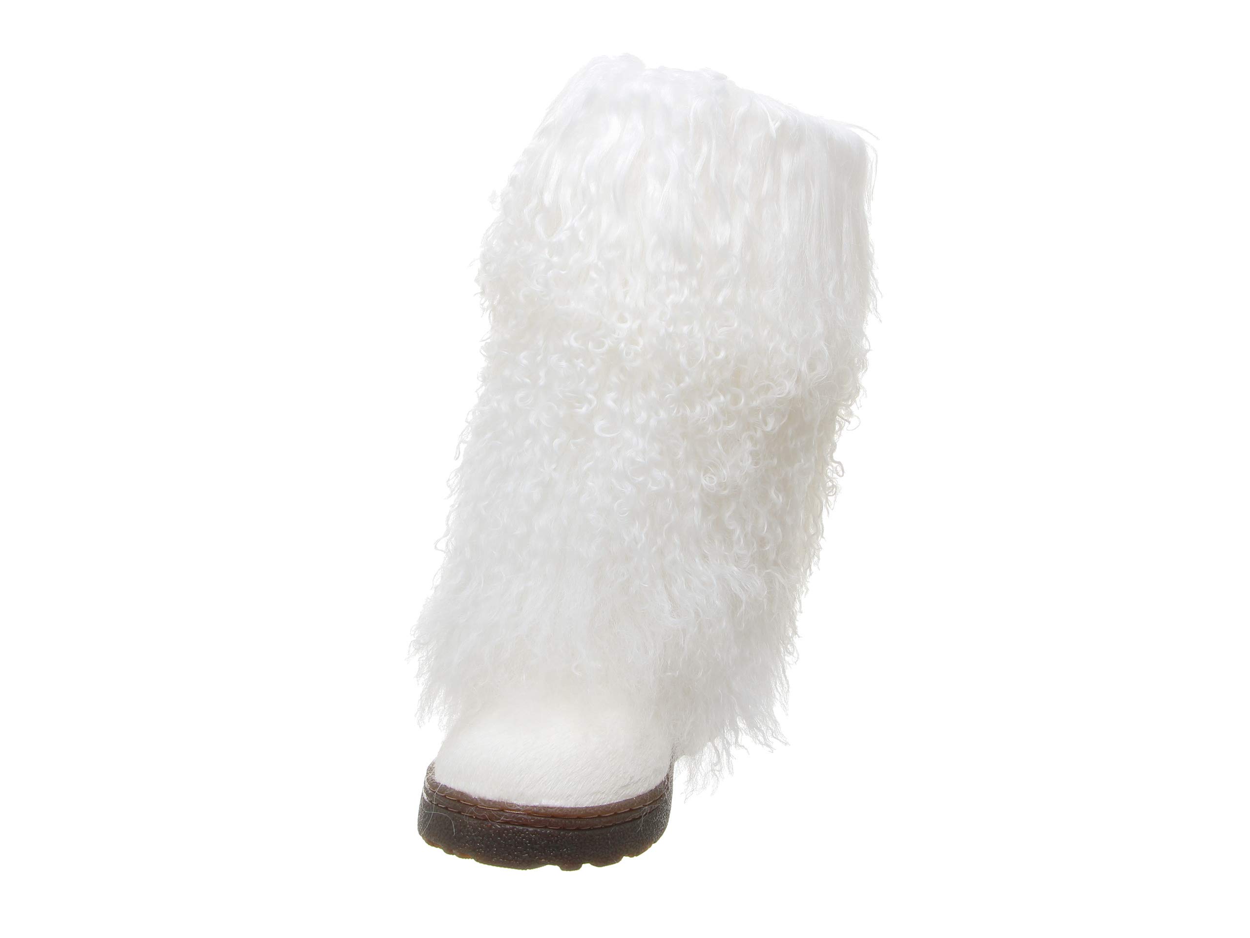 BEARPAW Women's Boetis Winter Boots - Slip On, Natural Fur Lined, Multiple Colors - Cozy & Comfortable for Snow, Casual Wear & Outdoor Activities