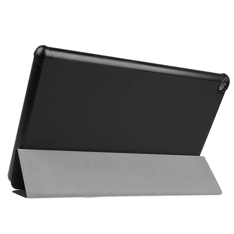 Kindle Fire HD10 (2019) Tablet Case - Slim Protective Smart Cover for Amazon Fire HD 10 Tablet (2019 Release) - Black - Perfect for Reading, Travel & Daily Use